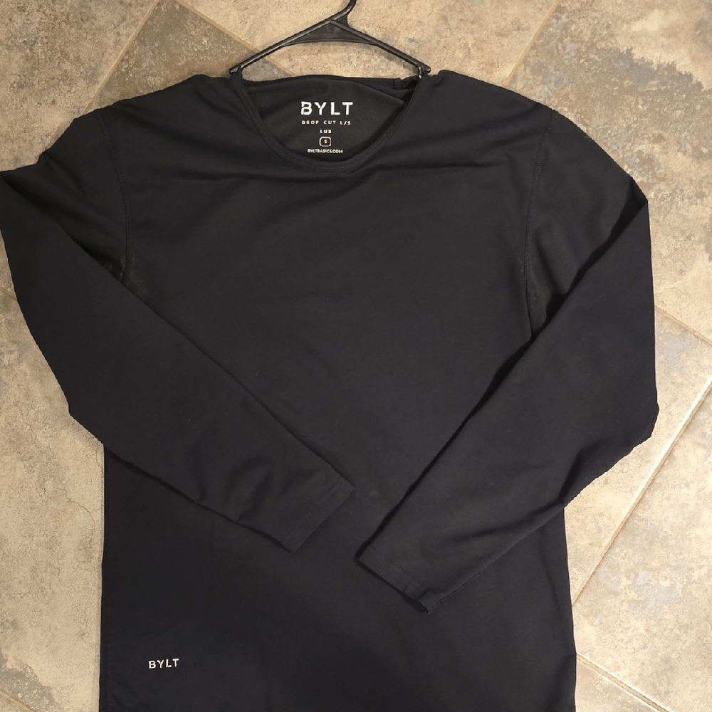 BYLT Basics Men's Dark Long Sleeve Tee